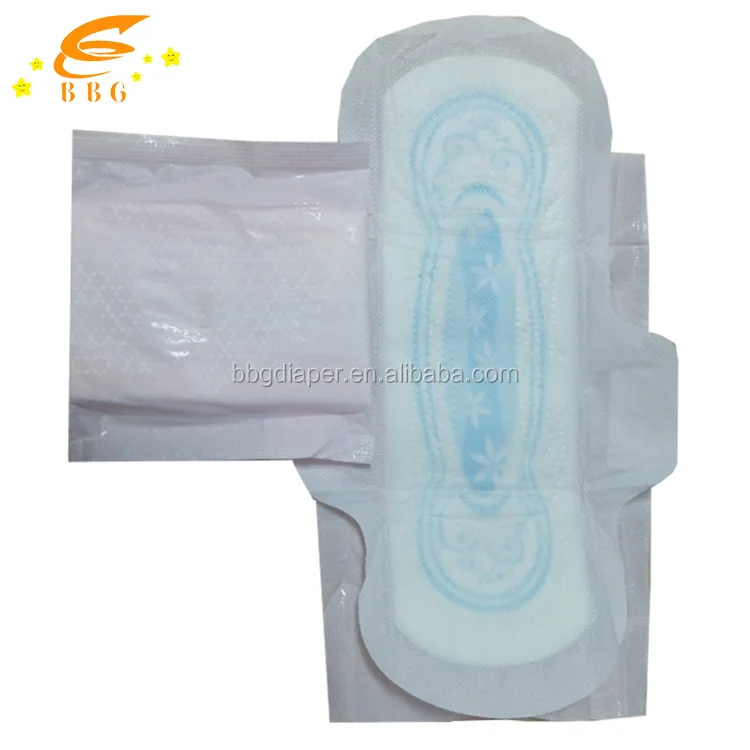 
wholesale perforated plastic lady sanitary napkin with negative ion super competitive price sanitary pad 