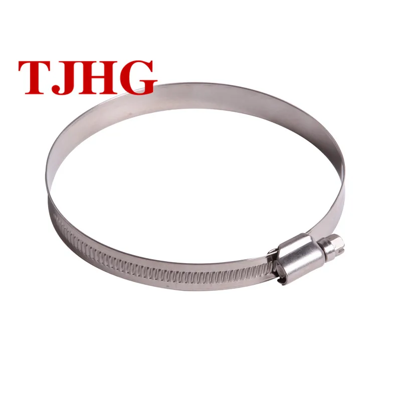 
China professional manufacturer Factory Direct Sale low price Stainless Steel adjustable German type hose clamp 