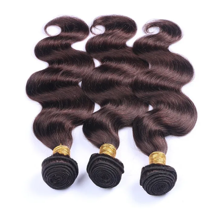 

YL KBL 16 inch virgin brazilian and peruvian hair weave virgin hair peruvian natural brown peruvian hair