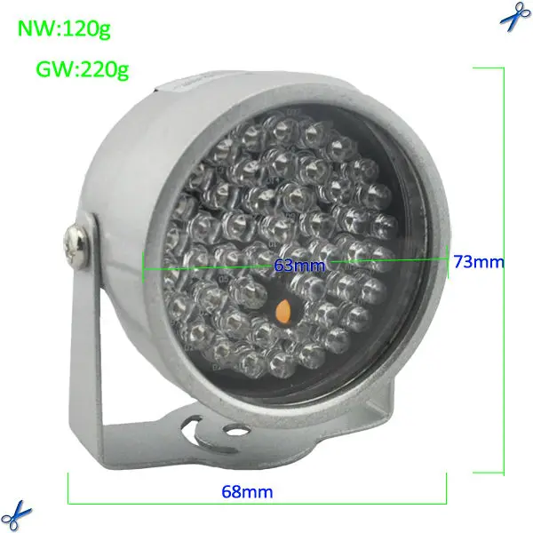 Professional Ir Illuminators 12v,With 40m Ir Cctv Illuminator For