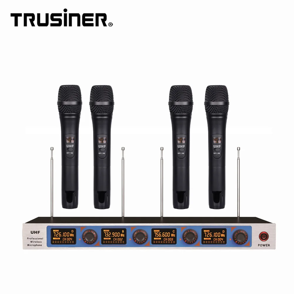 High Quality Uhf Wireless Professional Karaoke Mic Microphone