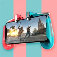 

Colorful AK16 Gamepad for PUBG Mobile Game L1R1 Trigger Fire Button Shooter Controller For iphone Android Phone Gaming Joystick