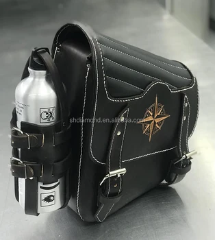 soft leather saddle bag
