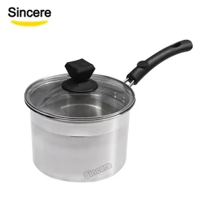 Image of handles of bakelite pans mini cooking pot stainless steel milk pot