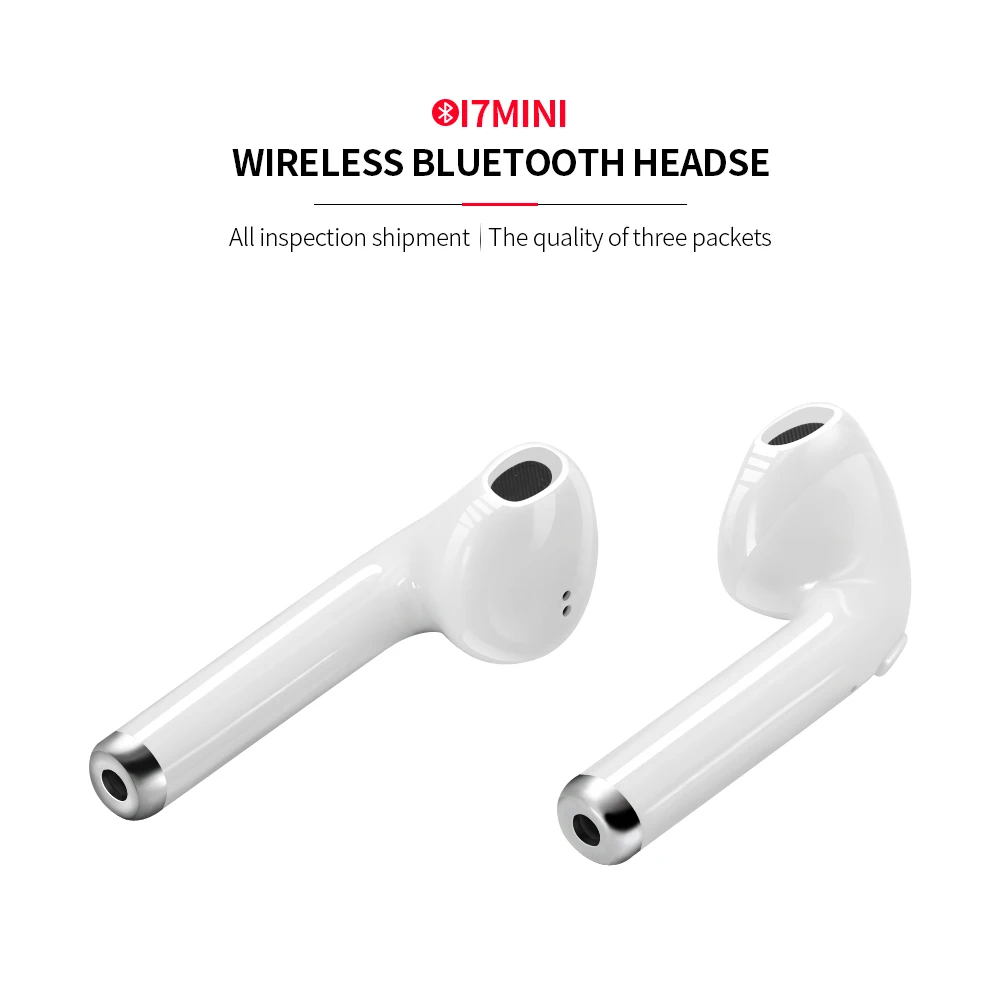 

2019 mobile phone mini sports tws i7mini Bluetooth 5.0 earphones headphone wireless headset stereo with charging box