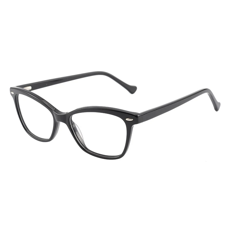 

Simple Design Eyeglasses Competitive Price Frame Glasses Man Unisex, Black