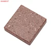 Flag Slab Brick Red Solid Surface Polymer Acrylic Stone WA8838