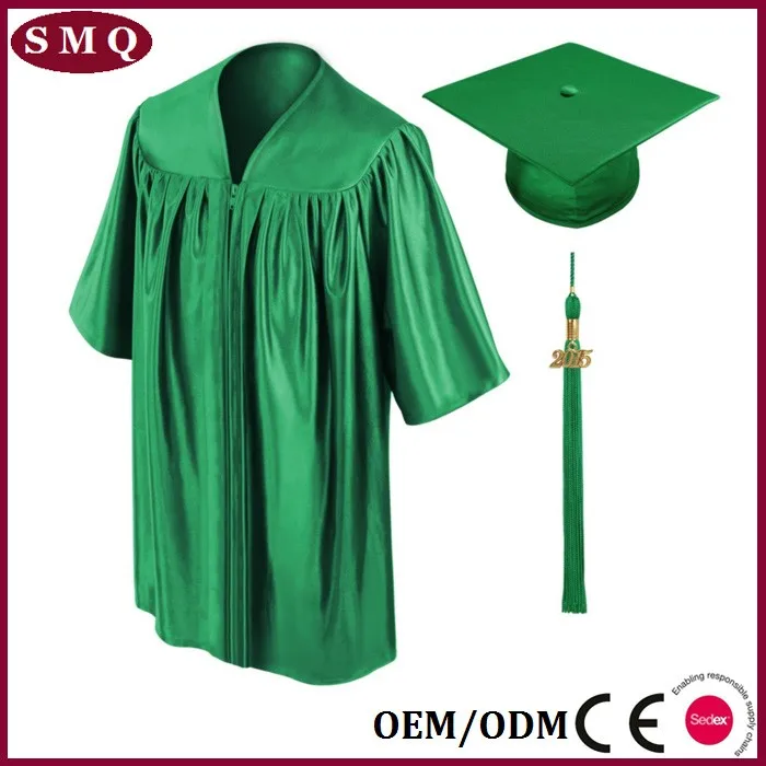 Wholesale Kindergarten Graduation Caps And Gowns Green Kids Graduation Robe Buy Green