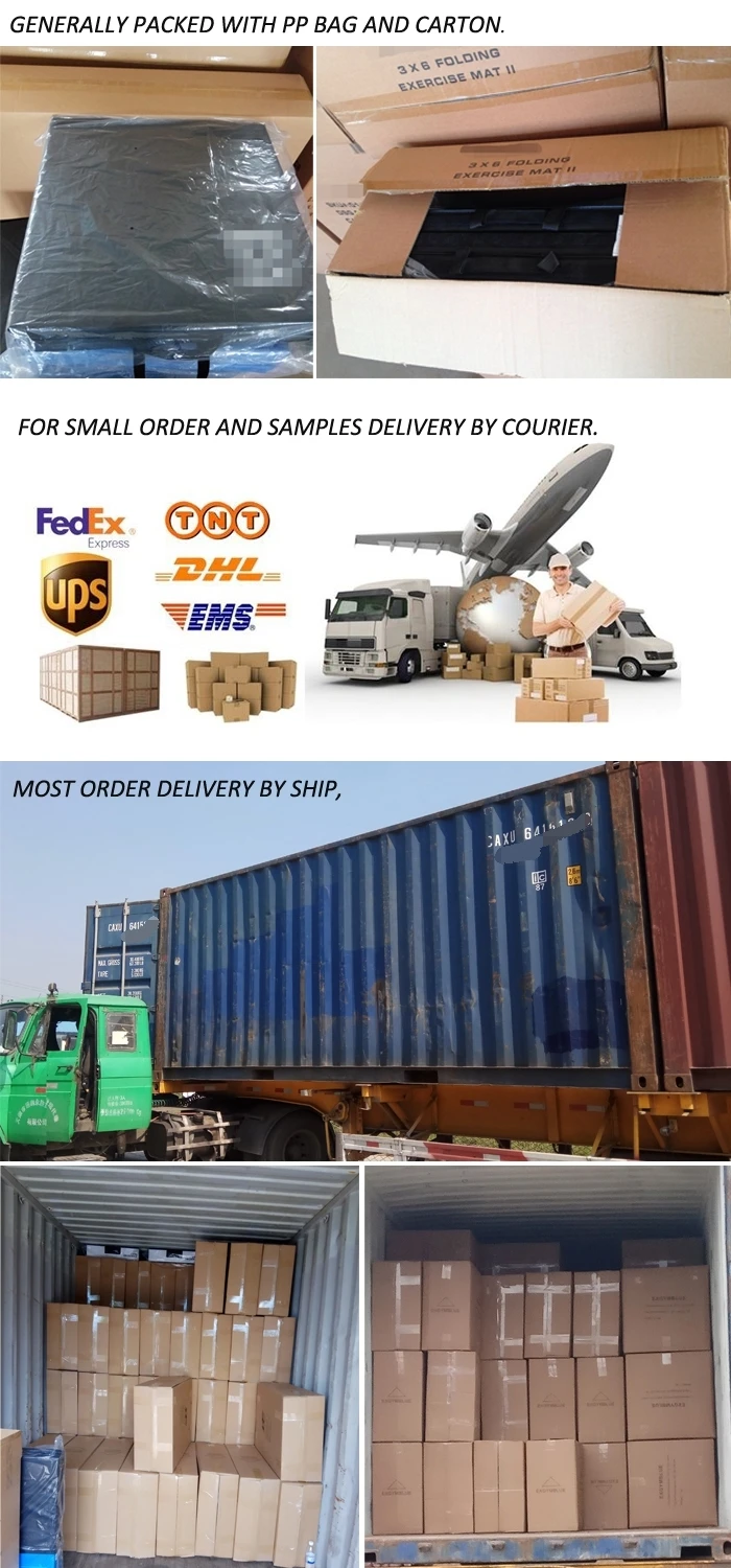 Firm And Durable Tumbling Large Exercise Mat High Density Epe Foam Core