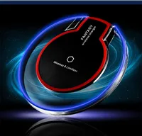 

Universal QI wireless charger New Ultra-Thin Crystal K9 5W Wireless Charging for mobile
