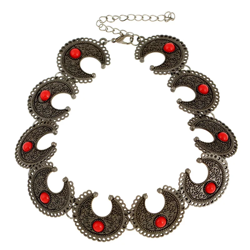 

Bohemian jewelry popular retro choker necklace, N/a