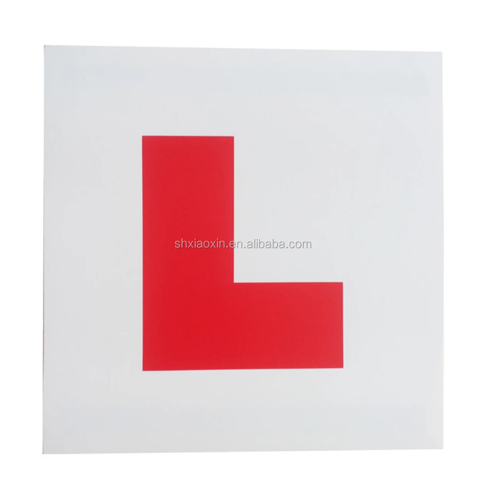 Two Strips L Plates For Car Sticker Buy L L