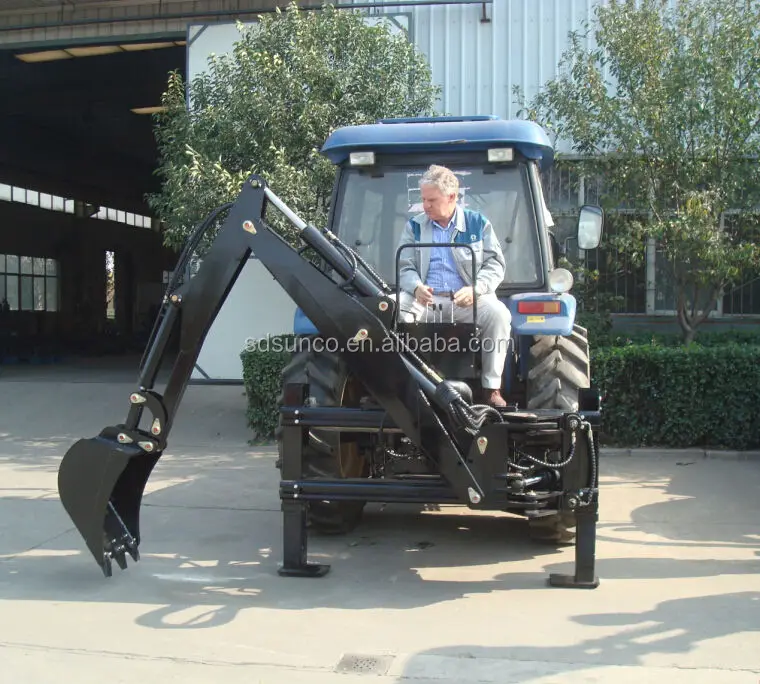 4wd 40hp Tractor With Front End Loader And Backhoe Buy 4wd 40hp