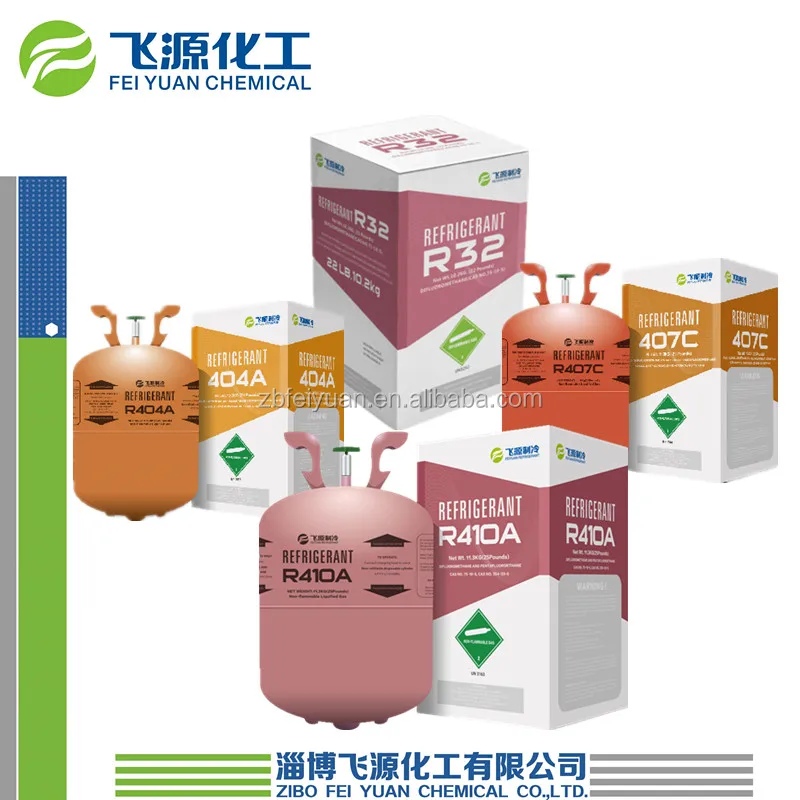 
Factory Providing Refrigerant Gas R134A / R404a / R407c / R410a / R600a / r507a refrigerant price 