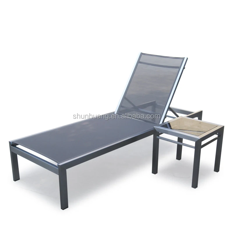 New Designs Aluminum Sun Lounger Beach Chairs Outdoor Chaise Sun Lounger Beach Chairs Outdoor Chaise