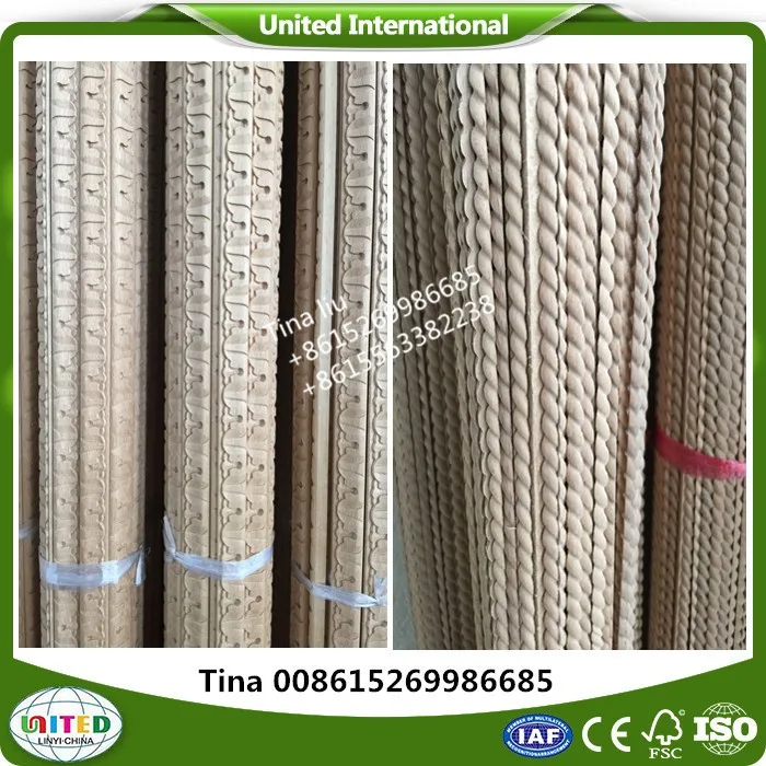 wood carve flower moulding wall decoration moulding