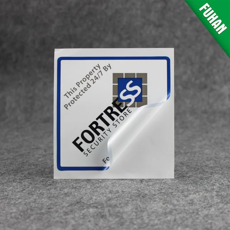 laminated sticker paper