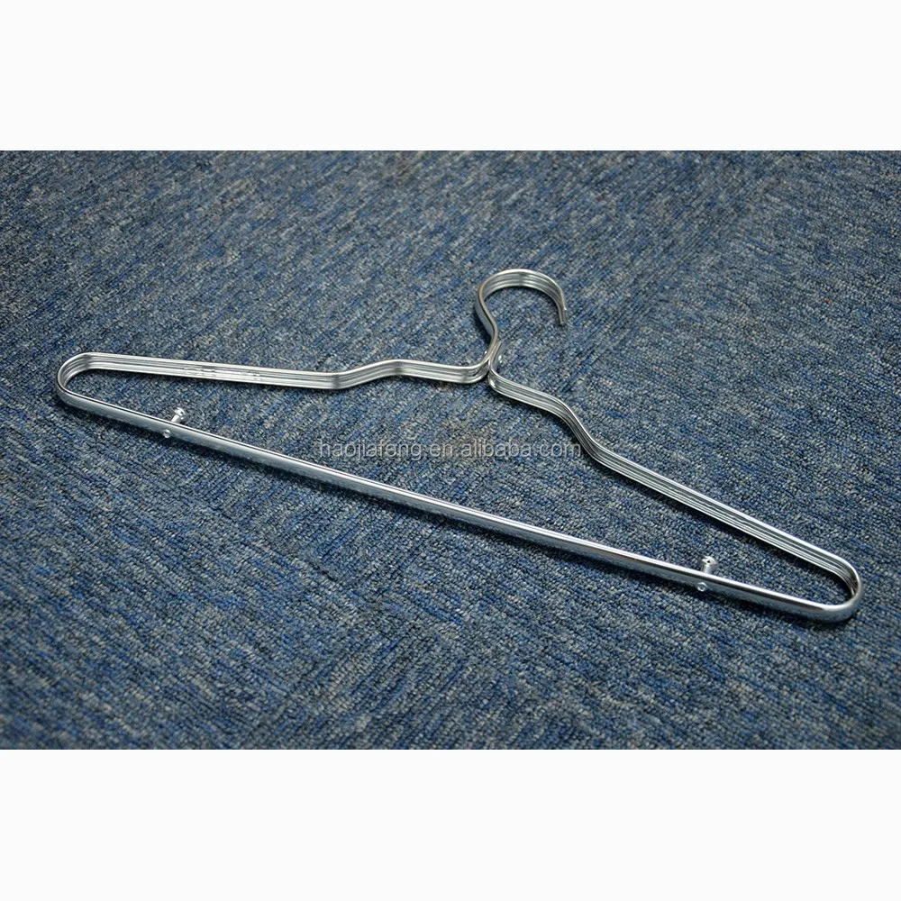 hjf-sc2 aluminum gold coat hanger dry cleaners wire hangers