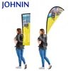 OEM hot sell custom advertising display backpack flag banner