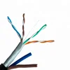 Kingmaking high quality cat5e 24AWG copper with 2 cores power cable for CCTV camera