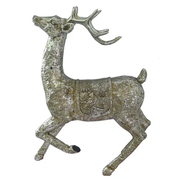 resin reindeer statue