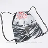 Wholesale reusable cheap 210D drawstring polyester Sports Sack pack Nylon bag