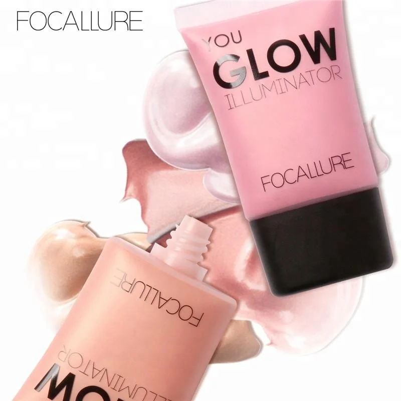 

Focallure Makeup Cheek Highlighters Shimmer Illuminator Highlighter Powder, 4 color for option