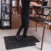 OEM design custom color large black vinyl anti-fatigue comfort office chair runner mat protector floor