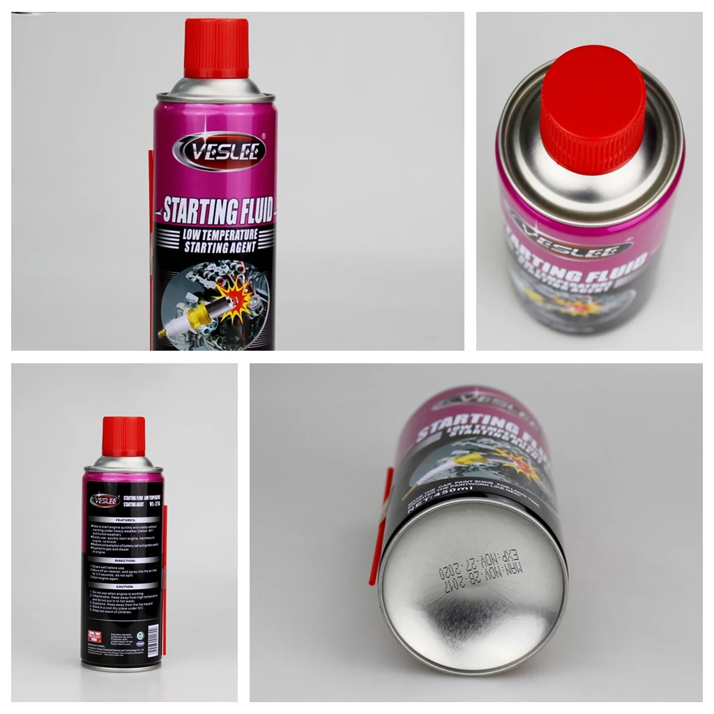 Winter Cold Weather Use Low Temperature Car Care Product Auto Starting