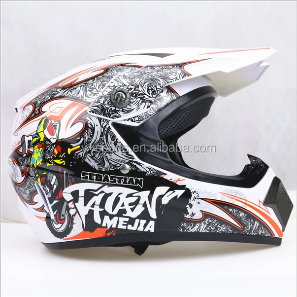 Professional Light Motorcycle off road Helmet DOT approved cross helmet S M L XL available