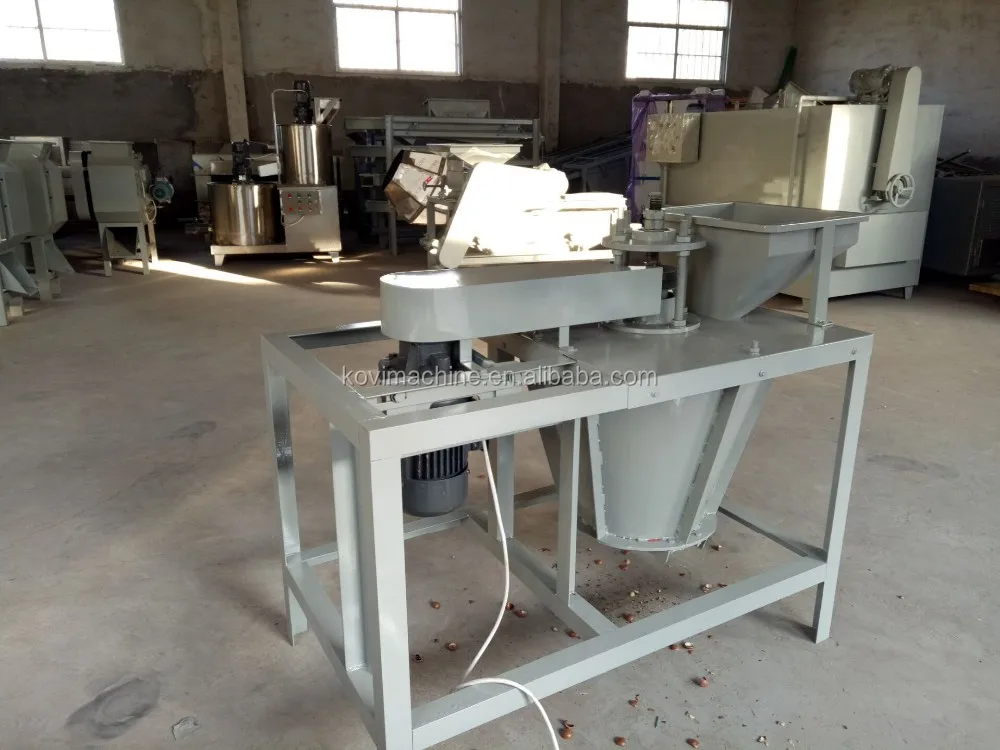 Automatic Walnut Shell Crushing Cracking Cracker Breaker Machine For
