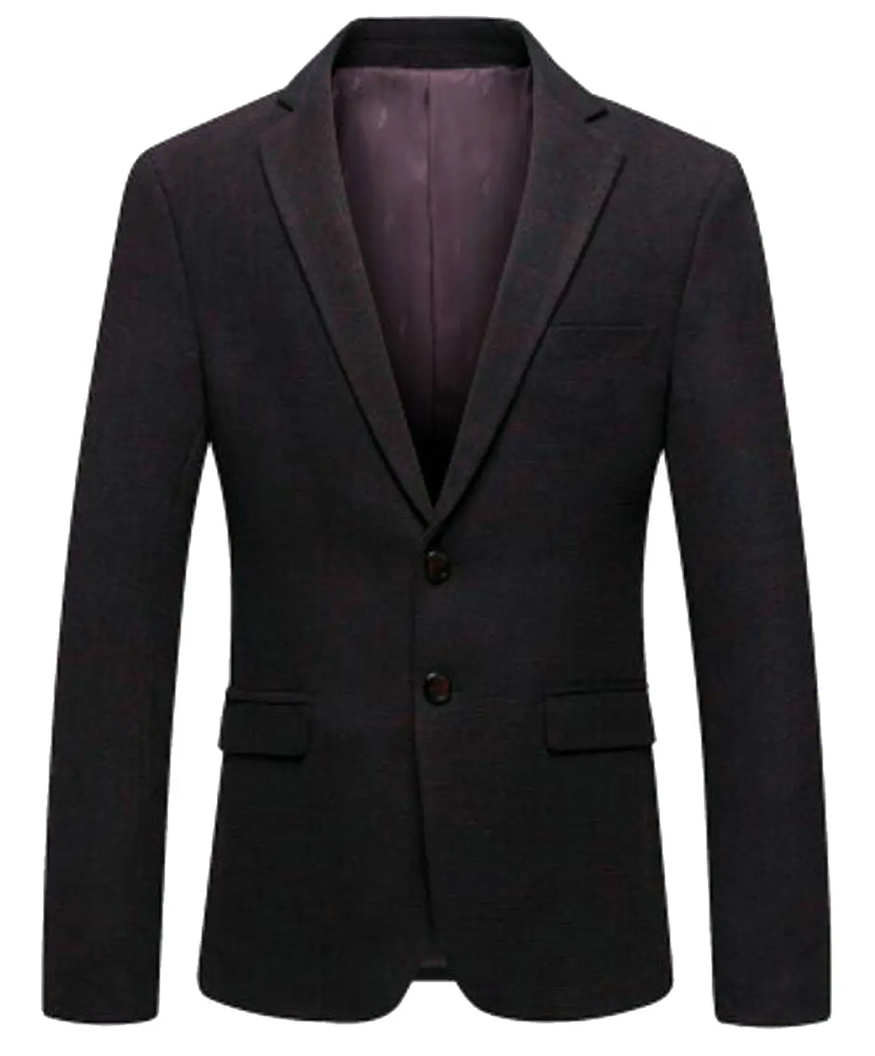 Fulok Mens Casual Dress Suit Slim Fit Stylish Blazer Sport Coats Jackets