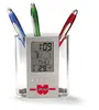 Digital Electronic Desk Calendar with Pen Holder