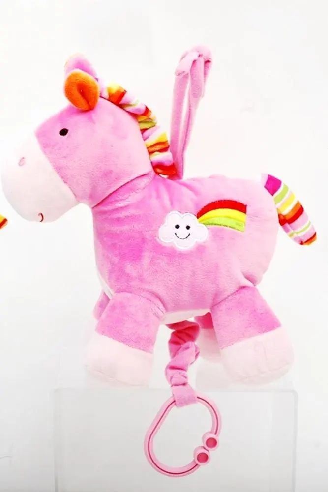 musical pull string stuffed animal