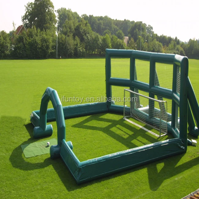 inflatable soccer field rental