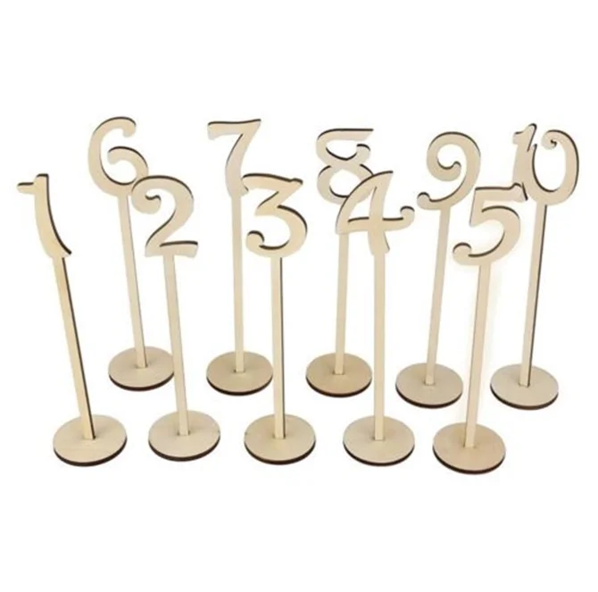 table number wedding