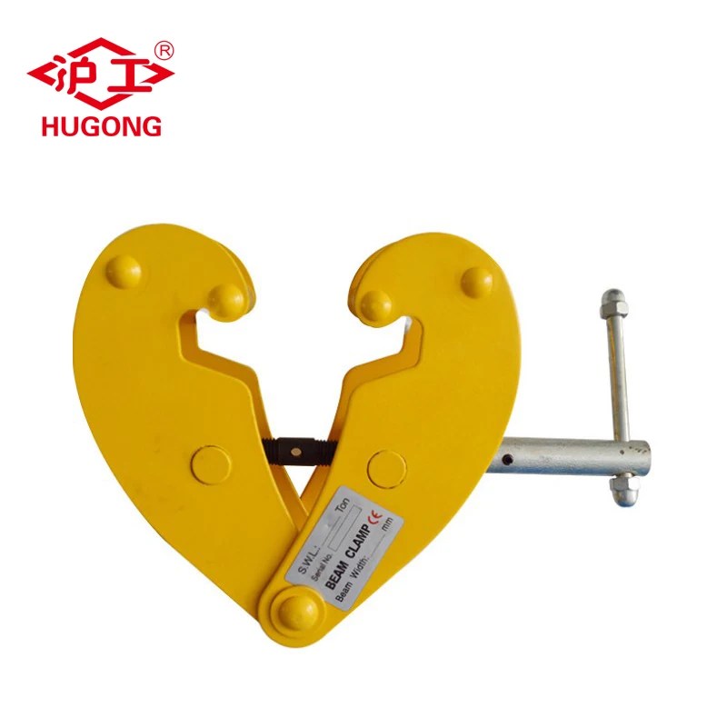 Heavy Duty Hoist Clamps Lifting Beam Clamp With Shackle Buy Lifting Beam Clamp,Clamps For