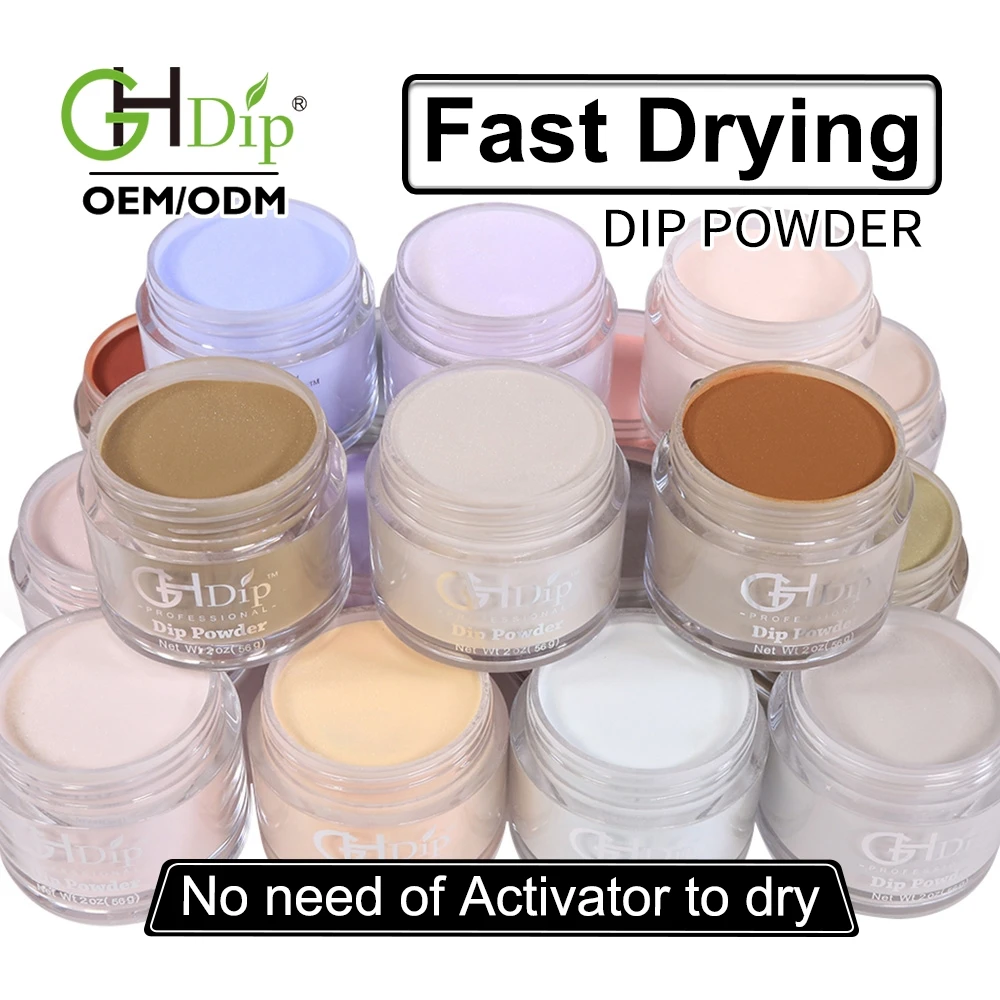 

factory wholesale 180 colors Acrylic Nail Dipping Powder 2OZ