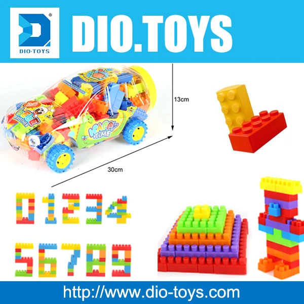 plastic magnetic building blocks