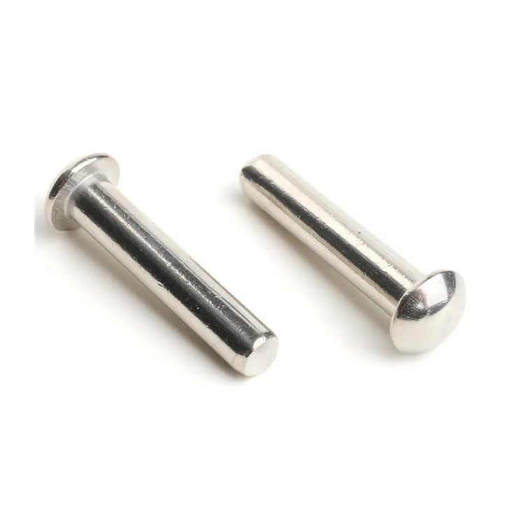 Mushroom/round Head Aluminum Solid Rivet,Diameter 8mm Solid Stainless