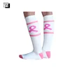 WNS-1076- B pink ribbon socks excel socks breast cancer awareness socks