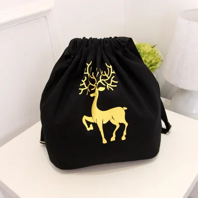 
New Trend Eco friendly Custom Natural Cotton hiking Backpack Draw String Bag For Wholesale  (60813713970)