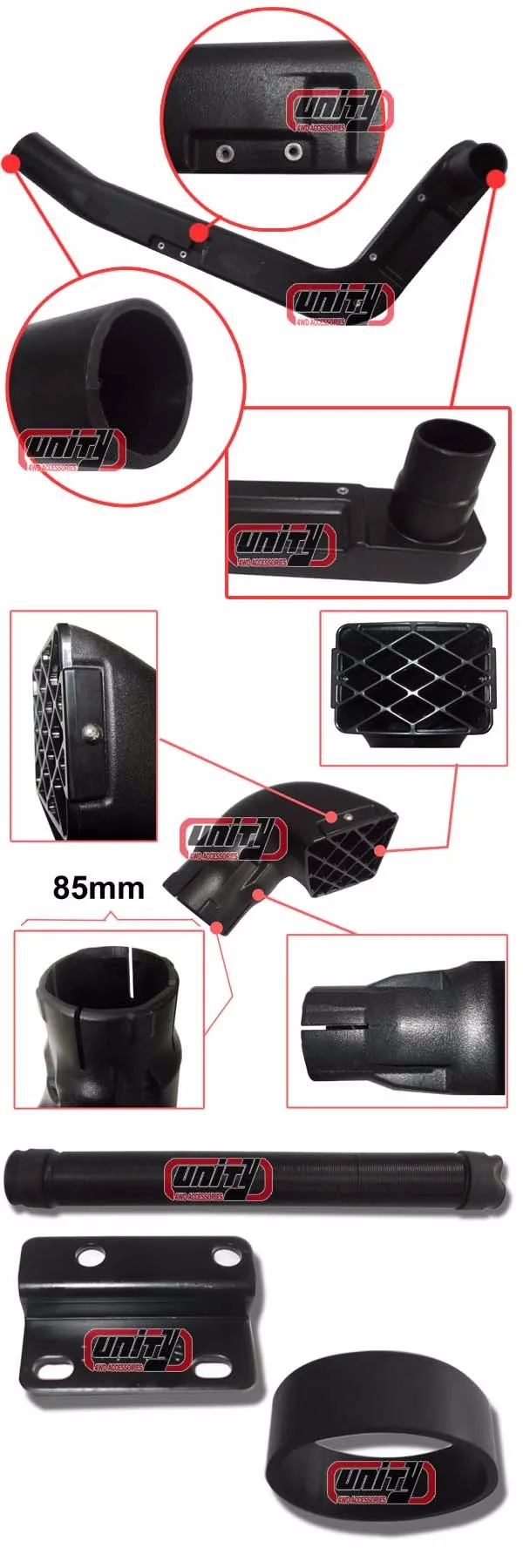 4x4 Accessories Snorkel For Wrangler Yj Snorkel Buy 4x4 Snorkel