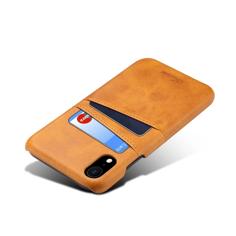 

High quality PU credit card case back cover for iPhone XS Max