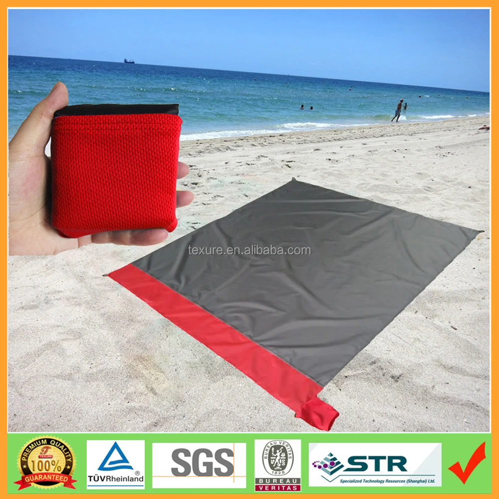 weighted beach blanket