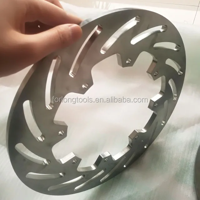 12 Inch Sprint Car Titanium Inboard Titanium Super Alloy Slotted Rotor