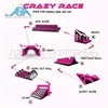 Obstacle Course Preview Insane Inflatable 5K Fun Run Pink Crazy Color Race