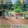 raised floor of wood laminate decking wooden composite wpc non-slip flooring for backyard flooring and tiling