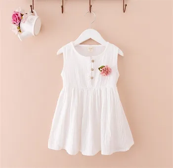 Summer Cotton My Baby Girl Dresses Cute 
