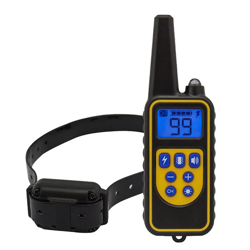 

Hottest sale Dog Training Collar Waterproof Anti Bark Collar Pet Training Collar Electronic Bark Control Stocked